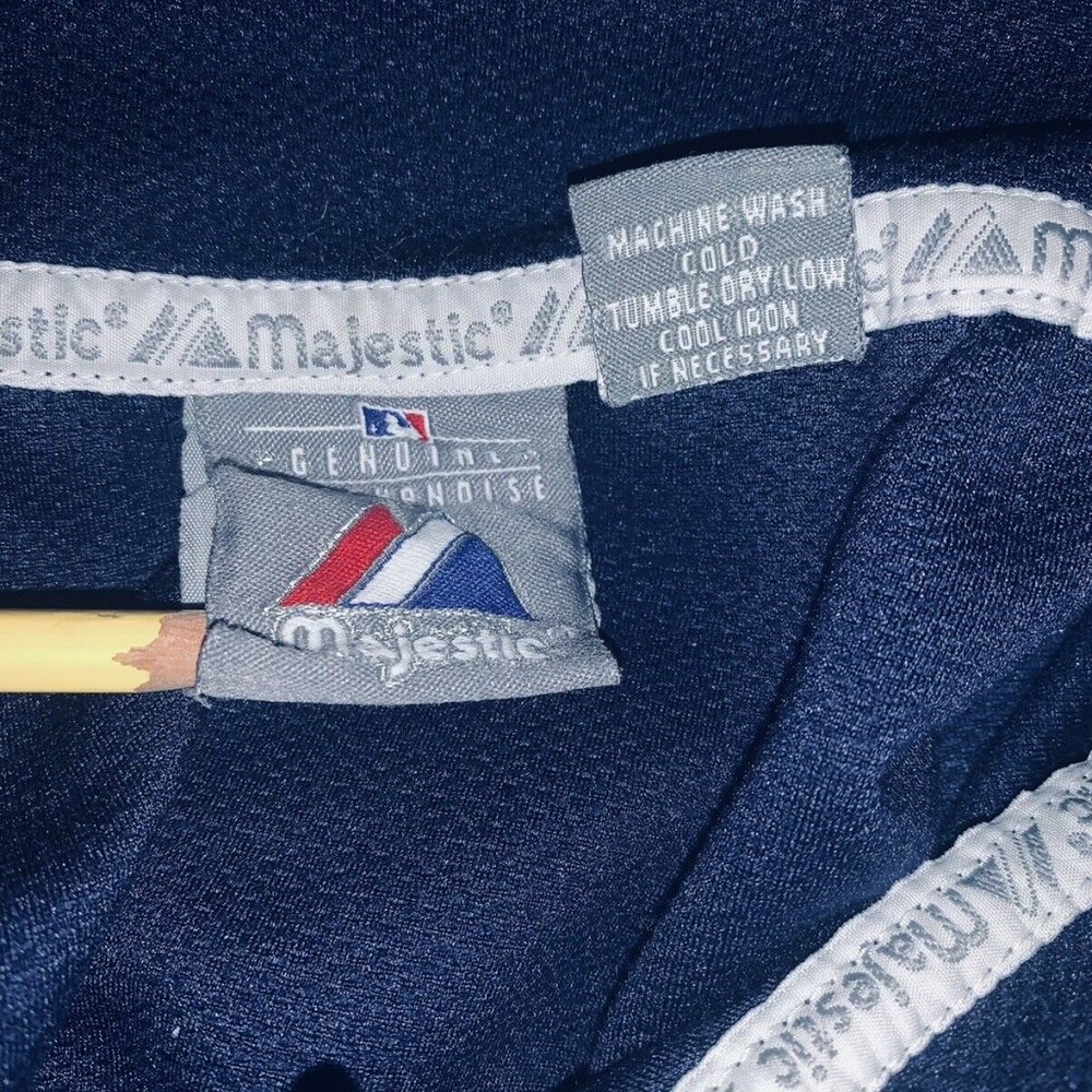 4X Majestic MLB Cleveland Indians Chief Wahoo Polo - Picture 5 of 8